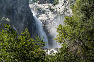 Waterfalls in Yosemite National Park
