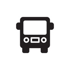 city bus, public transportation filled vector icon. Modern simple isolated sign. Pixel perfect vector  illustration for logo, website, mobile app and other designs