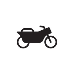 motorbike, bike filled vector icon. Modern simple isolated sign. Pixel perfect vector  illustration for logo, website, mobile app and other designs