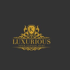 sophisticated luxury logo latter
