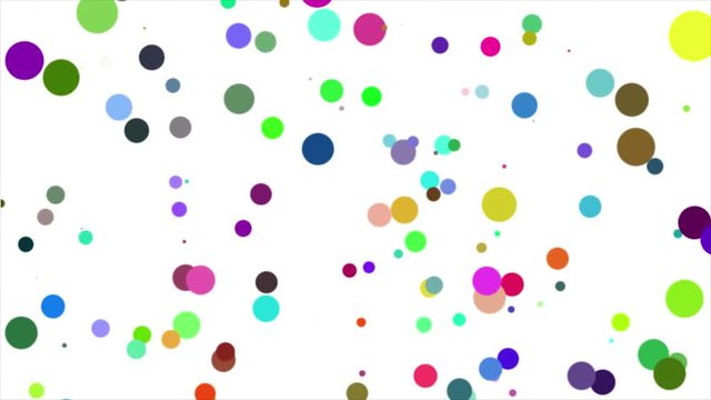 Abstract background with beautiful/colorful sphere smooth animation With a central place for your logo\text.