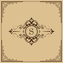 Crests logo,Hotel logo, luxury letter monogram vector logo design, Fashion brand identity,Vector logo template