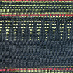 Texture of handmade Thai silk and cotton.