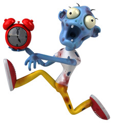 Fun zombie - 3D Illustration