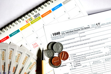 Tax day for 2017 returns is April 17, 2018