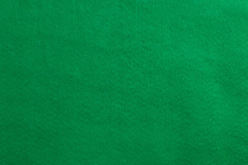 empty  green velvet cover on the pool table