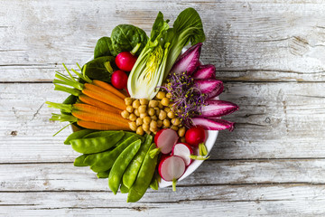 Buddha bowl, healthy and balanced food.
