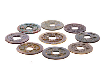 Chinese ancient copper COINS