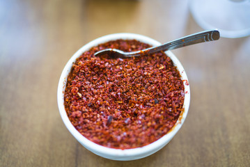 red hot pepper - powdered pepper