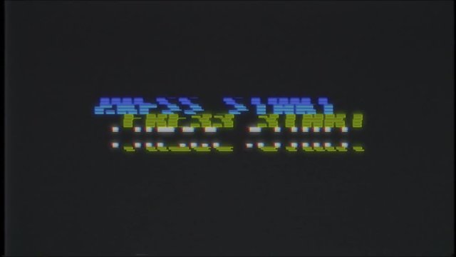 retro videogame PRESS START text computer old tv glitch interference noise screen animation seamless loop New quality universal vintage motion dynamic animated background colorful joyful video