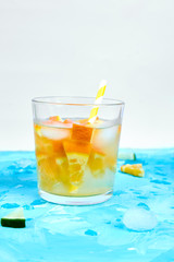 Healthy Detox citrus water or lemonade.
