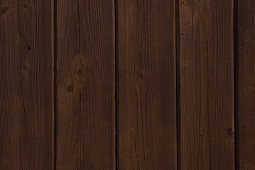 Dark brown vertical boards - wooden background
