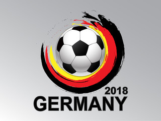 Obraz premium Fussball Germany 2018