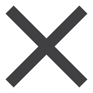 Cross sign vector