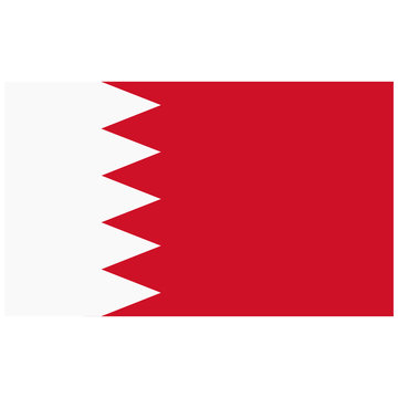 Bahrain flag vector
