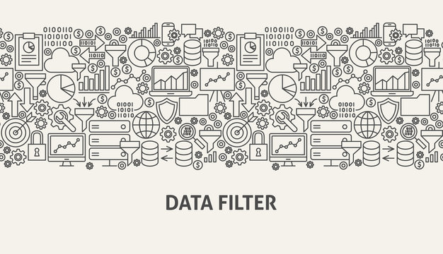Data Filter Banner Concept