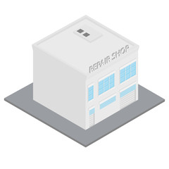 Car service building