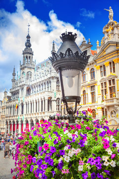 The Grand Place in Brussels, Belgium