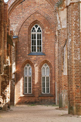 Fototapeta na wymiar Ruines of the Tartu cathedral