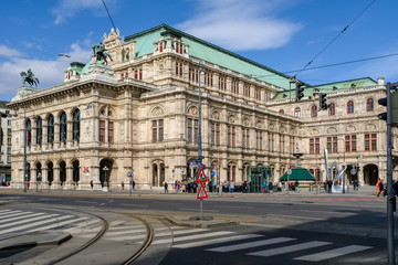 Fototapeta na wymiar Wiener Opernhaus