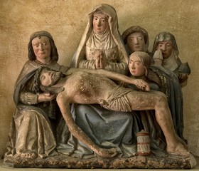 Obraz premium Pietà de la chapelle du château de Blois, Loir-et-Cher, France