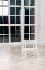 Blooming tree at spring, fresh pink flowers