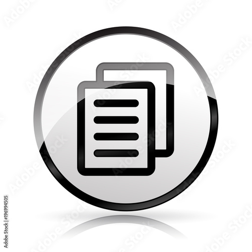 "papers icon on white background" Stock image and royalty-free vector files on Fotolia.com - Pic