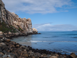Fototapeta na wymiar Morro rock bay
