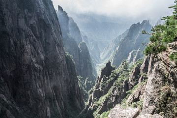 Yellow Mountains in China