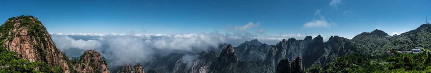 Yellow Mountains in China