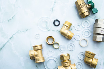 Various plumbers tools
