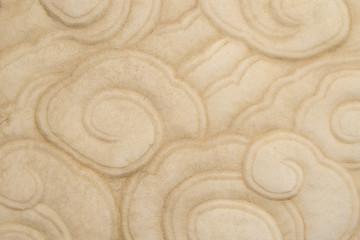 Chinese Cloud Pattern Carving