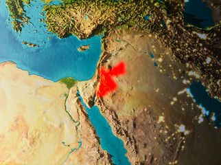 Orbit view of Jordan