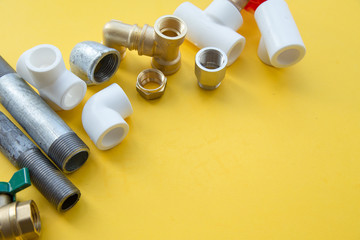 Fototapeta premium Various plumbers tools