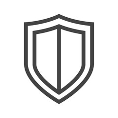 Vector shield icon. Security vector icon collection. Protection logo, shield. Сryptocurrency protection sign. Reliability crypto wallet. Crypto currency security web button. Interface design element.