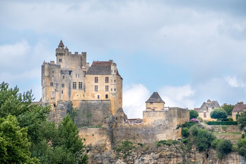 Fototapeta na wymiar Beynac Castle in Dordogne, Perigord Vert