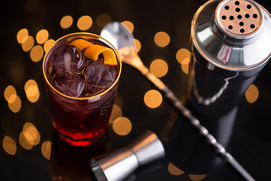 Negroni cocktail