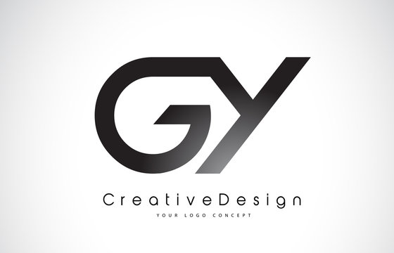 GY G Y Letter Logo Design. Creative Icon Modern Letters Vector Logo.