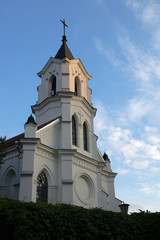 Fototapeta na wymiar Old small church in Grodno, Belarus
