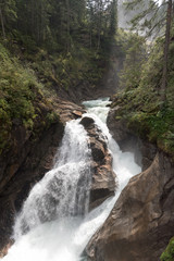 Krimml Waterfalls in High Tauern National Park (Austria).NEF