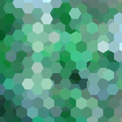 Fototapeta na wymiar Background made of green, gray , blur, hexagons. Square composition with geometric shapes. Eps 10