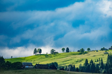 Obraz premium Great Smoky Mountains National Park near Gatlinburg, Tennessee.