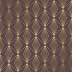Rolgordijnen Art Deco-patroon © amovitania