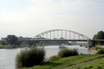  Traffic and view on the river IJssel