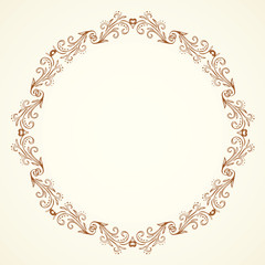 Vignette. Vector drawing