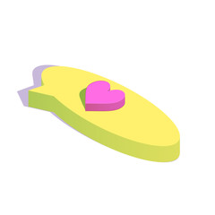 Isometric simple icon