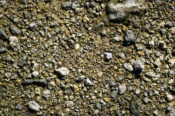 Ground texture, sand surface, stone background