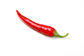 Hot red chili pepper