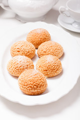 Cream puff choux dessert