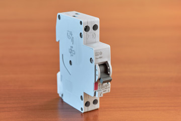 Circuit breaker is differential bipolar, which occupies one module. Modern technologies of electrical equipment. Compact design, saves space in the electrical Cabinet.